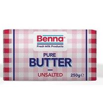 Picture of BENNA UNSALTED BUTTER 250G